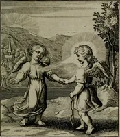 An illustration from Cl. Bruins Aanmerkingen, op Otto van Veens Zinnebeelden der goddelyke liefde (1726)