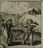 An illustration from Cl. Bruins Aanmerkingen, op Otto van Veens Zinnebeelden der goddelyke liefde (1726)