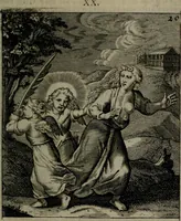 An illustration from Cl. Bruins Aanmerkingen, op Otto van Veens Zinnebeelden der goddelyke liefde (1726)