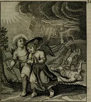 An illustration from Cl. Bruins Aanmerkingen, op Otto van Veens Zinnebeelden der goddelyke liefde (1726)