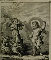 An illustration from Cl. Bruins Aanmerkingen, op Otto van Veens Zinnebeelden der goddelyke liefde (1726)