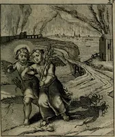 An illustration from Cl. Bruins Aanmerkingen, op Otto van Veens Zinnebeelden der goddelyke liefde (1726)
