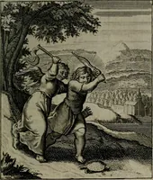 An illustration from Cl. Bruins Aanmerkingen, op Otto van Veens Zinnebeelden der goddelyke liefde (1726)