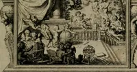 An illustration from Cl. Bruins Aanmerkingen, op Otto van Veens Zinnebeelden der goddelyke liefde (1726)