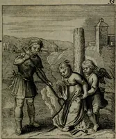An illustration from Cl. Bruins Aanmerkingen, op Otto van Veens Zinnebeelden der goddelyke liefde (1726)