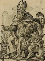 Picture 5 of 108 from Cleri totius Romanae ecclesiae subiecti, seu, Pontificiorvm ordinvm omnivm omnino vtrivsqve sexvs, habitvs, artificiosissimis figuris, quibus Francisci Modii singula octosticha adiecta sunt, nunc primùm à Ivdoco Ammanno expressi: neqve vnquam antehac similiter editi. Addito libello singvlari eivsdem Francisci Modij Brug. in quo cuiusque ordinis ecclesiastici origo, progressus & vestitus ratio breuiter ex variis historicis delineatur (1585), leaf 15