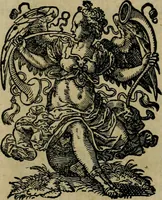 Picture 105 of 108 from Cleri totius Romanae ecclesiae subiecti, seu, Pontificiorvm ordinvm omnivm omnino vtrivsqve sexvs, habitvs, artificiosissimis figuris, quibus Francisci Modii singula octosticha adiecta sunt, nunc primùm à Ivdoco Ammanno expressi: neqve vnquam antehac similiter editi. Addito libello singvlari eivsdem Francisci Modij Brug. in quo cuiusque ordinis ecclesiastici origo, progressus & vestitus ratio breuiter ex variis historicis delineatur (1585), leaf 200