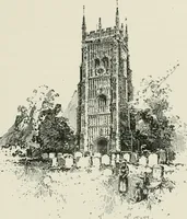 An illustration from Cloister life in the days of Coeur de Lion (1893)