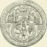 An illustration from Cloister life in the days of Coeur de Lion (1893)