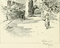 An illustration from Cloister life in the days of Coeur de Lion (1893)