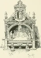 An illustration from Cloister life in the days of Coeur de Lion (1893)