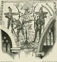 Picture 10 of 52 from Cloister life in the days of Coeur de Lion (1893), leaf 54