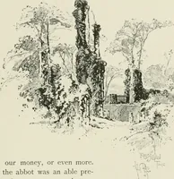 An illustration from Cloister life in the days of Coeur de Lion (1893)