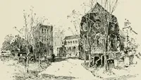 An illustration from Cloister life in the days of Coeur de Lion (1893)