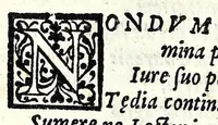 An illustration from Cl. Rvtilii Nvmatiani Galli V .c. Itinerarivm (1582)