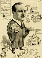 An illustration from Club men of Louisiana in caricature (1917)