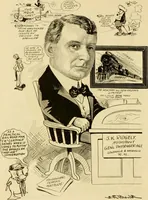 An illustration from Club men of Louisiana in caricature (1917)