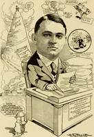 An illustration from Club men of Louisiana in caricature (1917)
