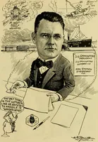 An illustration from Club men of Louisiana in caricature (1917)