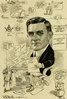 An illustration from Club men of Louisiana in caricature (1917)