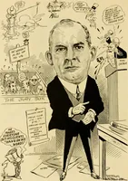 An illustration from Club men of Louisiana in caricature (1917)