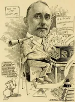 An illustration from Club men of Louisiana in caricature (1917)
