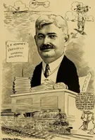 An illustration from Club men of Louisiana in caricature (1917)