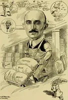 An illustration from Club men of Louisiana in caricature (1917)