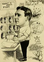 An illustration from Club men of Louisiana in caricature (1917)