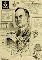 An illustration from Club men of Louisiana in caricature (1917)