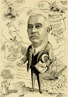 An illustration from Club men of Louisiana in caricature (1917)