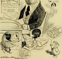 An illustration from Club men of Louisiana in caricature (1917)