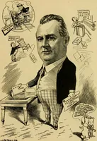 An illustration from Club men of Louisiana in caricature (1917)