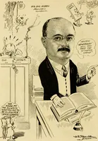 An illustration from Club men of Louisiana in caricature (1917)