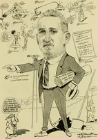 An illustration from Club men of Louisiana in caricature (1917)