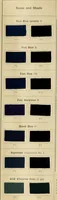 An illustration from The coal tar colours of Farbwerke vorm. Meister Lucius & Brüning, Hoechst on Main, Germany and their application in wool dyeing (1910)