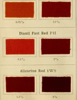 An illustration from The coal tar colours of Farbwerke vorm. Meister Lucius & Brüning, Hoechst on Main, Germany and their application in wool dyeing (1910)