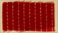 An illustration from The coal tar colours of Farbwerke vorm. Meister Lucius & Brüning, Hoechst on Main, Germany and their application in wool dyeing (1910)