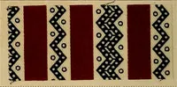 An illustration from The coal tar colours of Farbwerke vorm. Meister, Lucius & Brüning, Hoechst on Main, Germany, applied in calico printing (1908)