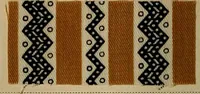 An illustration from The coal tar colours of Farbwerke vorm. Meister, Lucius & Brüning, Hoechst on Main, Germany, applied in calico printing (1908)