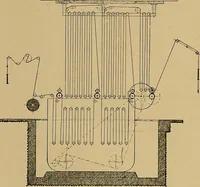 An illustration from The coal tar colours of Farbwerke vorm. Meister, Lucius & Brüning, Hoechst on Main, Germany, applied in calico printing (1908)