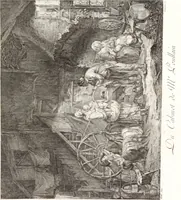 Picture 65 of 126 from Collection de cent-vingt estampes, gravée d'après les tableaux & dessins qui composoient le cabinet de m. Poullain ... précédée d'un abrégé historique de la vie des auteurs qui la composent ... Cette suite a été exécutée sous la direction du sieur Fr. Basan ... par de jeunes artistes des deux sexes, dont les talens se font connoître & accroissent de jour en jour. Le sr. Moitte ... en avoit fait les dessins, d'après les tableaux .. (1781), leaf 146
