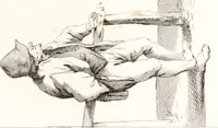 An illustration from Collection de cent-vingt estampes, gravée d'après les tableaux & dessins qui composoient le cabinet de m. Poullain ... précédée d'un abrégé historique de la vie des auteurs qui la composent ... Cette suite a été exécutée sous la direction du sieur Fr. Basan ... par de jeunes artistes des deux sexes, dont les talens se font connoître & accroissent de jour en jour. Le sr. Moitte ... en avoit fait les dessins, d'après les tableaux .. (1781)