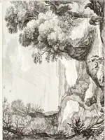An illustration from Collection de cent-vingt estampes, gravée d'après les tableaux & dessins qui composoient le cabinet de m. Poullain ... précédée d'un abrégé historique de la vie des auteurs qui la composent ... Cette suite a été exécutée sous la direction du sieur Fr. Basan ... par de jeunes artistes des deux sexes, dont les talens se font connoître & accroissent de jour en jour. Le sr. Moitte ... en avoit fait les dessins, d'après les tableaux .. (1781)