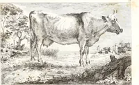 An illustration from Collection de cent-vingt estampes, gravée d'après les tableaux & dessins qui composoient le cabinet de m. Poullain ... précédée d'un abrégé historique de la vie des auteurs qui la composent ... Cette suite a été exécutée sous la direction du sieur Fr. Basan ... par de jeunes artistes des deux sexes, dont les talens se font connoître & accroissent de jour en jour. Le sr. Moitte ... en avoit fait les dessins, d'après les tableaux .. (1781)