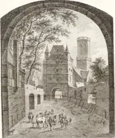 An illustration from Collection de cent-vingt estampes, gravée d'après les tableaux & dessins qui composoient le cabinet de m. Poullain ... précédée d'un abrégé historique de la vie des auteurs qui la composent ... Cette suite a été exécutée sous la direction du sieur Fr. Basan ... par de jeunes artistes des deux sexes, dont les talens se font connoître & accroissent de jour en jour. Le sr. Moitte ... en avoit fait les dessins, d'après les tableaux .. (1781)