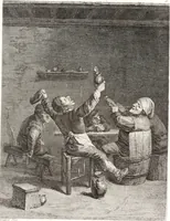 An illustration from Collection de cent-vingt estampes, gravée d'après les tableaux & dessins qui composoient le cabinet de m. Poullain ... précédée d'un abrégé historique de la vie des auteurs qui la composent ... Cette suite a été exécutée sous la direction du sieur Fr. Basan ... par de jeunes artistes des deux sexes, dont les talens se font connoître & accroissent de jour en jour. Le sr. Moitte ... en avoit fait les dessins, d'après les tableaux .. (1781)