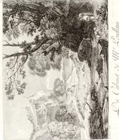 An illustration from Collection de cent-vingt estampes, gravée d'après les tableaux & dessins qui composoient le cabinet de m. Poullain ... précédée d'un abrégé historique de la vie des auteurs qui la composent ... Cette suite a été exécutée sous la direction du sieur Fr. Basan ... par de jeunes artistes des deux sexes, dont les talens se font connoître & accroissent de jour en jour. Le sr. Moitte ... en avoit fait les dessins, d'après les tableaux .. (1781)
