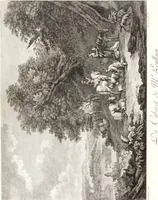An illustration from Collection de cent-vingt estampes, gravée d'après les tableaux & dessins qui composoient le cabinet de m. Poullain ... précédée d'un abrégé historique de la vie des auteurs qui la composent ... Cette suite a été exécutée sous la direction du sieur Fr. Basan ... par de jeunes artistes des deux sexes, dont les talens se font connoître & accroissent de jour en jour. Le sr. Moitte ... en avoit fait les dessins, d'après les tableaux .. (1781)