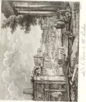 An illustration from Collection de cent-vingt estampes, gravée d'après les tableaux & dessins qui composoient le cabinet de m. Poullain ... précédée d'un abrégé historique de la vie des auteurs qui la composent ... Cette suite a été exécutée sous la direction du sieur Fr. Basan ... par de jeunes artistes des deux sexes, dont les talens se font connoître & accroissent de jour en jour. Le sr. Moitte ... en avoit fait les dessins, d'après les tableaux .. (1781)